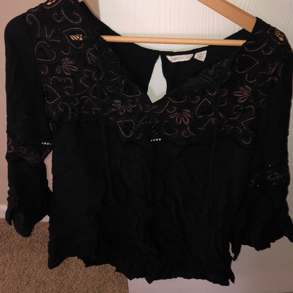 Black Cato Top!